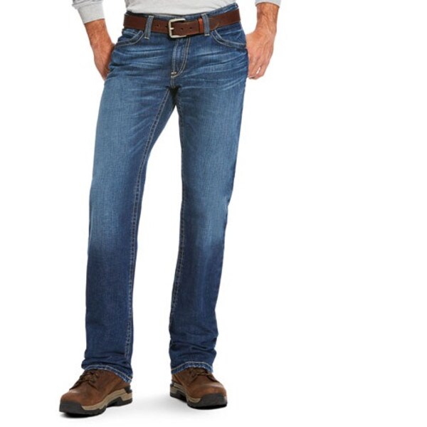 2Q Ariat Flame Resistant Stitched Incline Jean Titanium